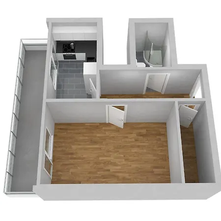 Lejlighed Panorama-apartment Mit Balkon Und Traumblick Schweinfurt