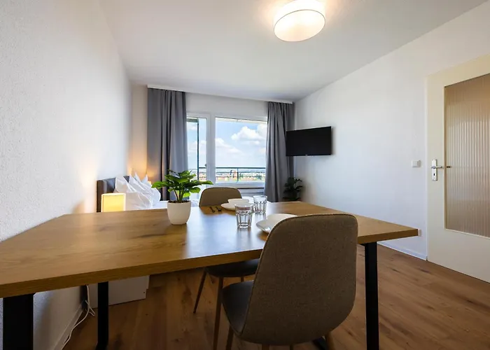 Panorama-apartment Mit Balkon Und Traumblick アパート